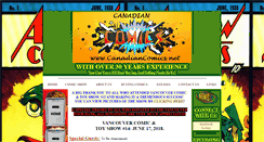 Desktop Screenshot of canadiancomics.net
